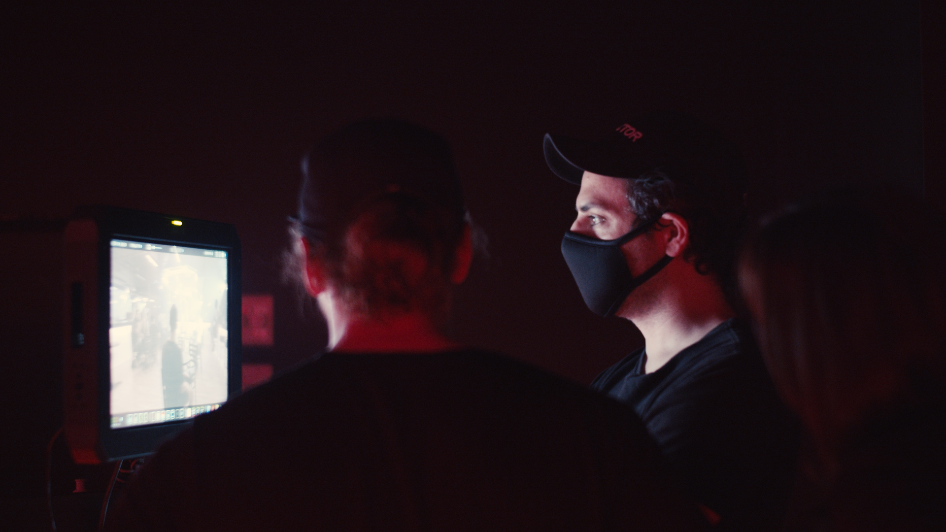 Behind the scenes